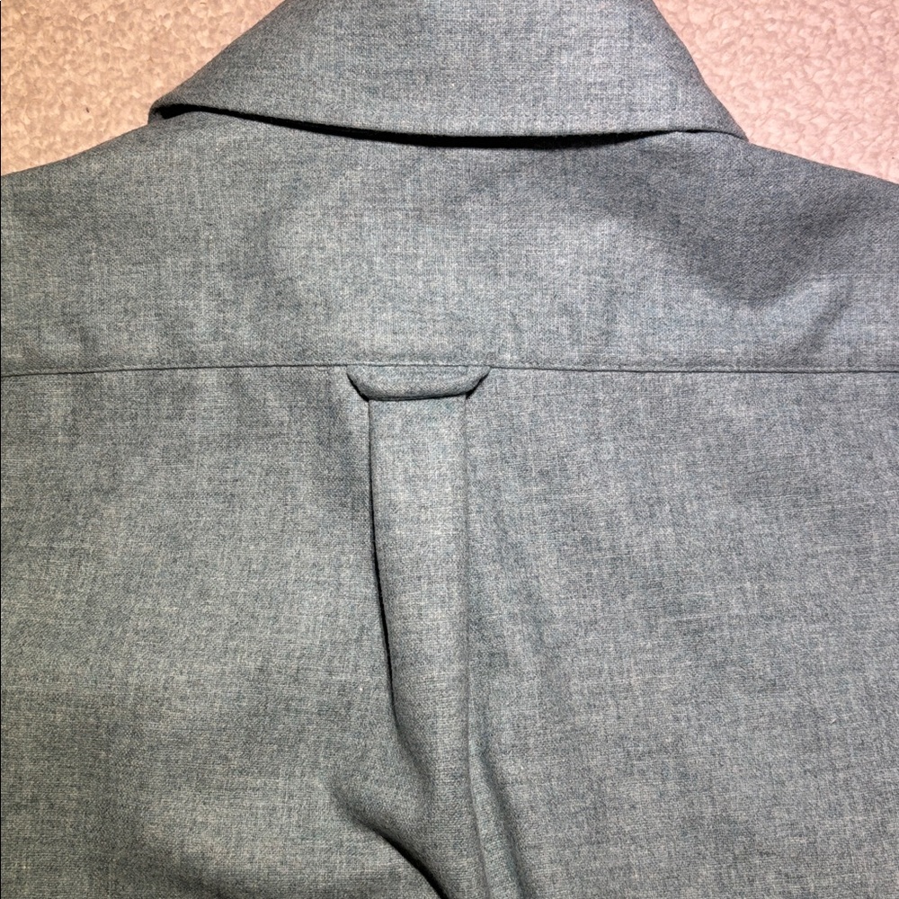 Pendleton Blue Wool Button Down Shirt Jacket Large - image 5